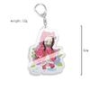 Demon Slayer Chibi Acrylic Keychain: Tanjiro, Nezuko, Giyu, Zenitsu Backpack Charm
