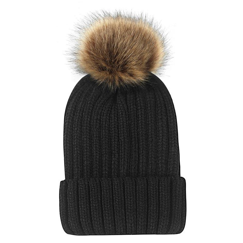 Woman Hat Knitted Beanies Cap 