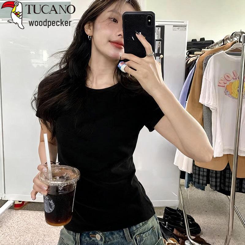 

Woodpecker Women s Slim Fit Short Sleeve T-shirt S