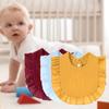 Baby Bib Convenient Easy To Clean Soft Ruffles Design Infant Feeding Saliva Towel for Daily Usage