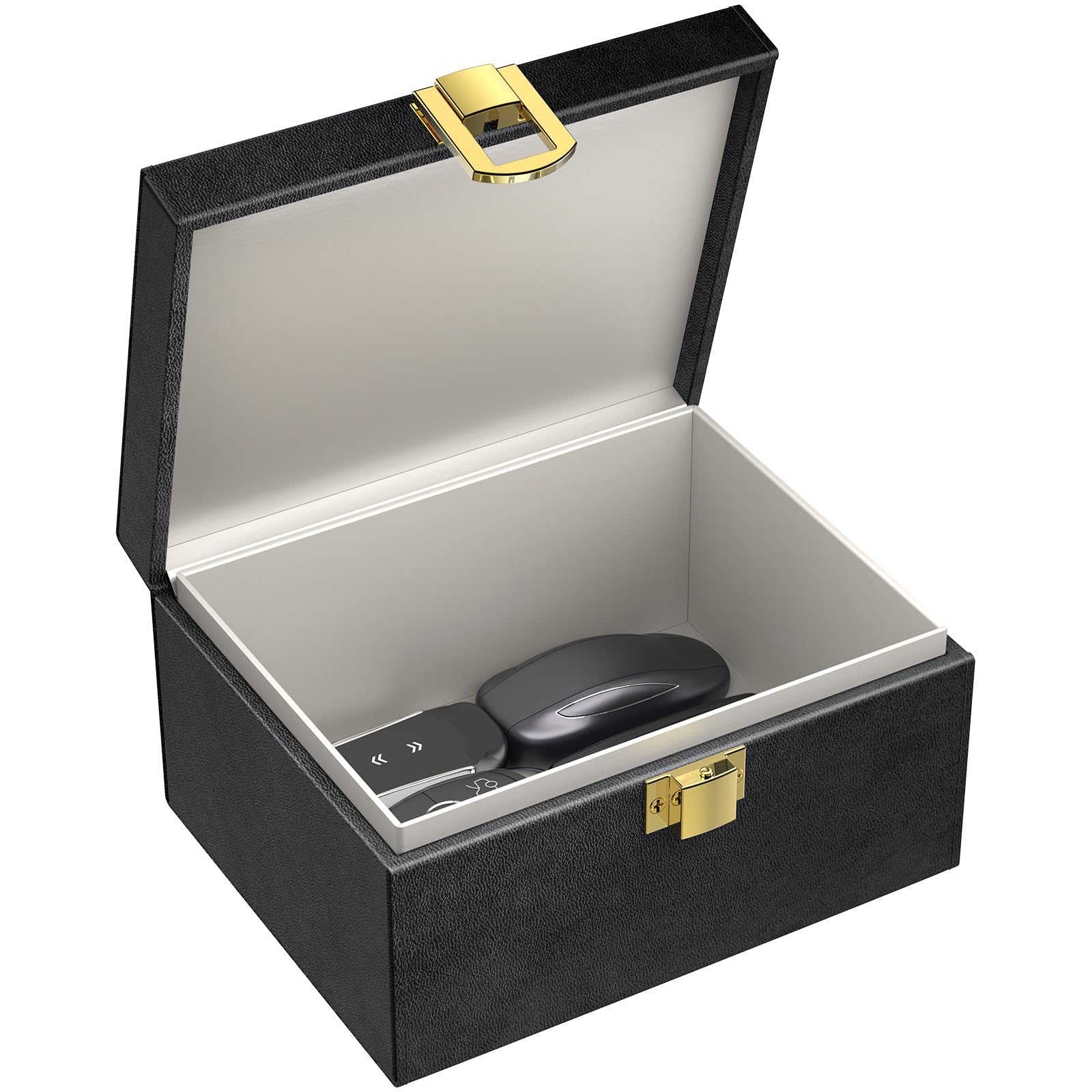 

Lanpard Relay Attack Prevention Key Case, Radio Wave Block Key Case, Smart Key Case, S чёрный