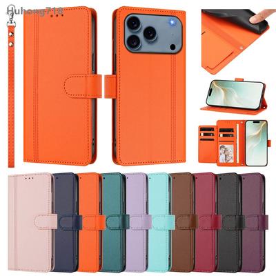 For Blackview Color Oscal Flat 2 2C 13 Shark 6 Tiger 8 Wave 7C 9C 10 Flip Wallet Case Leather Cover With Card Slot Hand Strap Wireless Charging