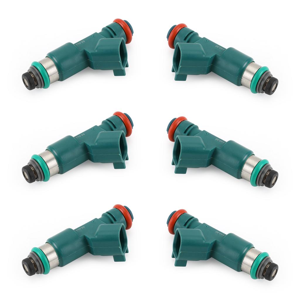 6PCS Fuel Injectors 30777501 Fit for Volvo S80 2007-2014 6G9N-AB