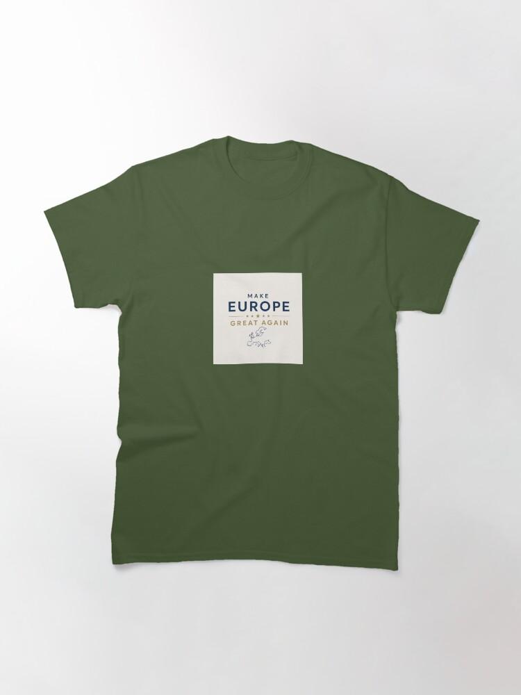 Europe Make Europe Great Again | Minimalist European Design Classic T-Shirt