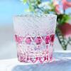 Edo Kiriko Handgeschnitztes Kristall-Whiskyglas