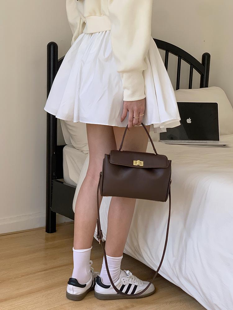 2025 Women's Fashion PU Leather Handbag: Versatile Square Shoulder & Crossbody Bag