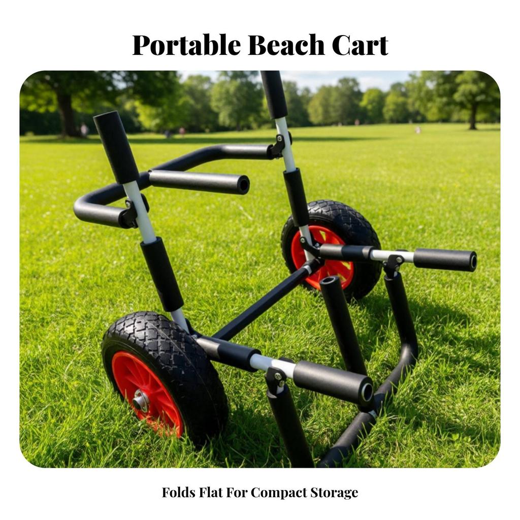 Surfboard Cart Portable with Straps Heavy-Duty for Surfers
