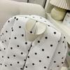 Campus Schoolbag Student Polka Dot Backpack Large Capacity Women's Backpack