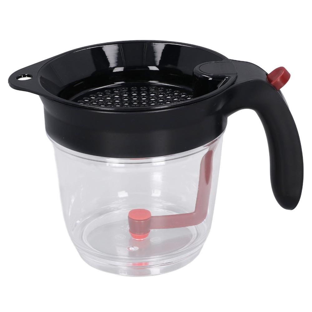 

Durable ABS Fat Separator 1000ml Oil Strainer Kitchen Tools Gravy Separator Cooking Soups/Stew