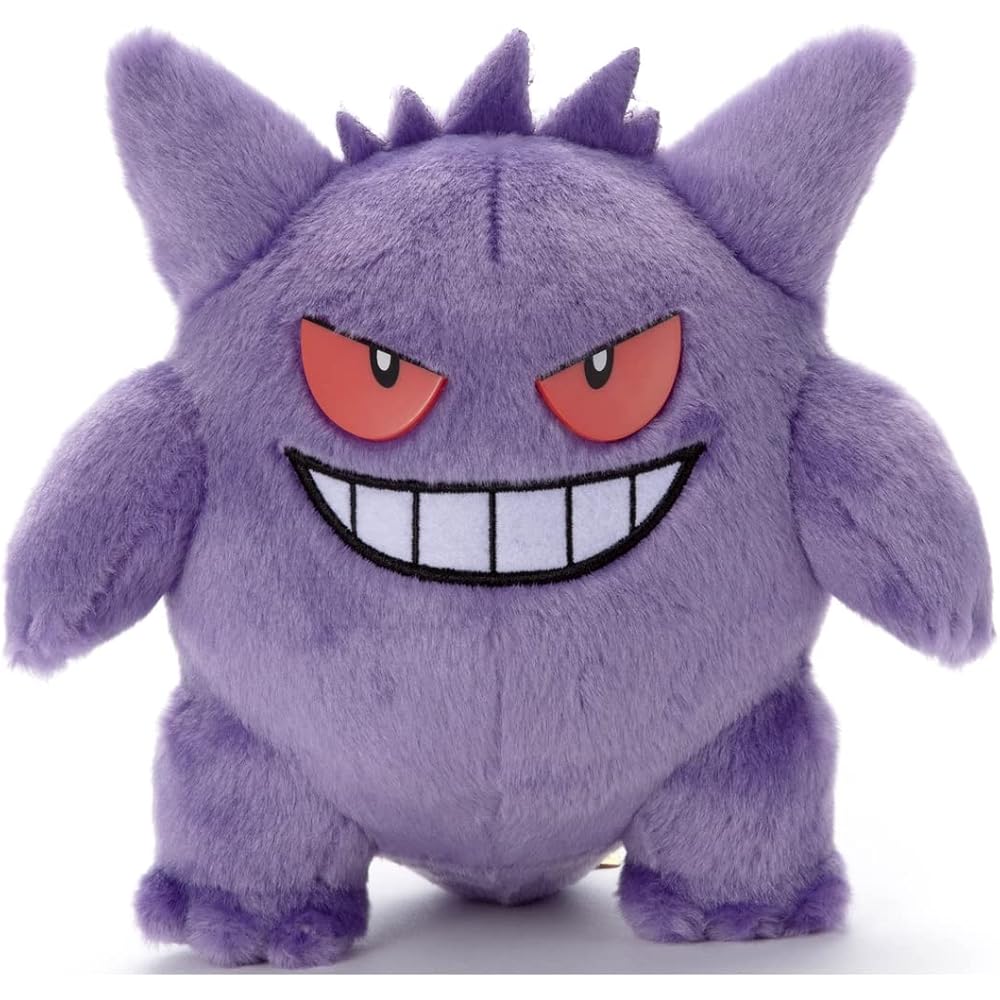 Takaratomy A.R.T.S Pokemon Gengar Plush Toy Approximately 20cm Height Soft Stuffed Animal