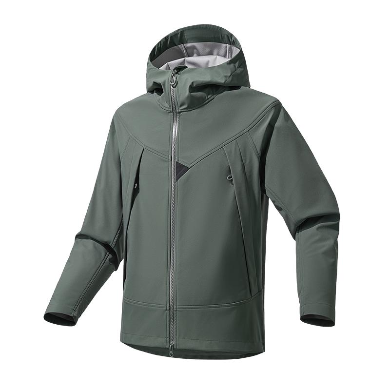 Camping Fishing Outdoor Jacket with Hood Wind-Resistant Quality Breathable Comfortable Men Clothing Zipper Hot Roupas Masculinas