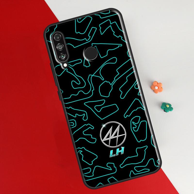 

Чехол Lewis Hamilton 44 для Huawei P30 Lite P40 P20 P50 Pro Nova 5T P Smart 2021 2019, чехол для Honor 50 Lite Huawei P30