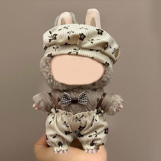 Doll Clothes for 17cm Dolls Easy To Wear Perfect Fit Doll Dress Soft Fabric Doll Outfit Quick Change Outfit