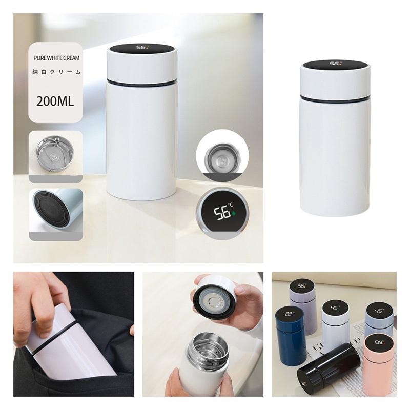 Smart Thermos With Temperature Display Stainless Steel Water Bottle For Outdoor Activities And Office