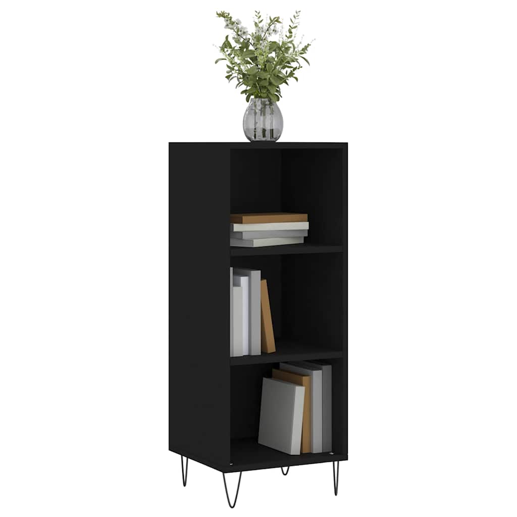 Sideboard Black 34.5 x 32.5 x 90 cm Particleboard