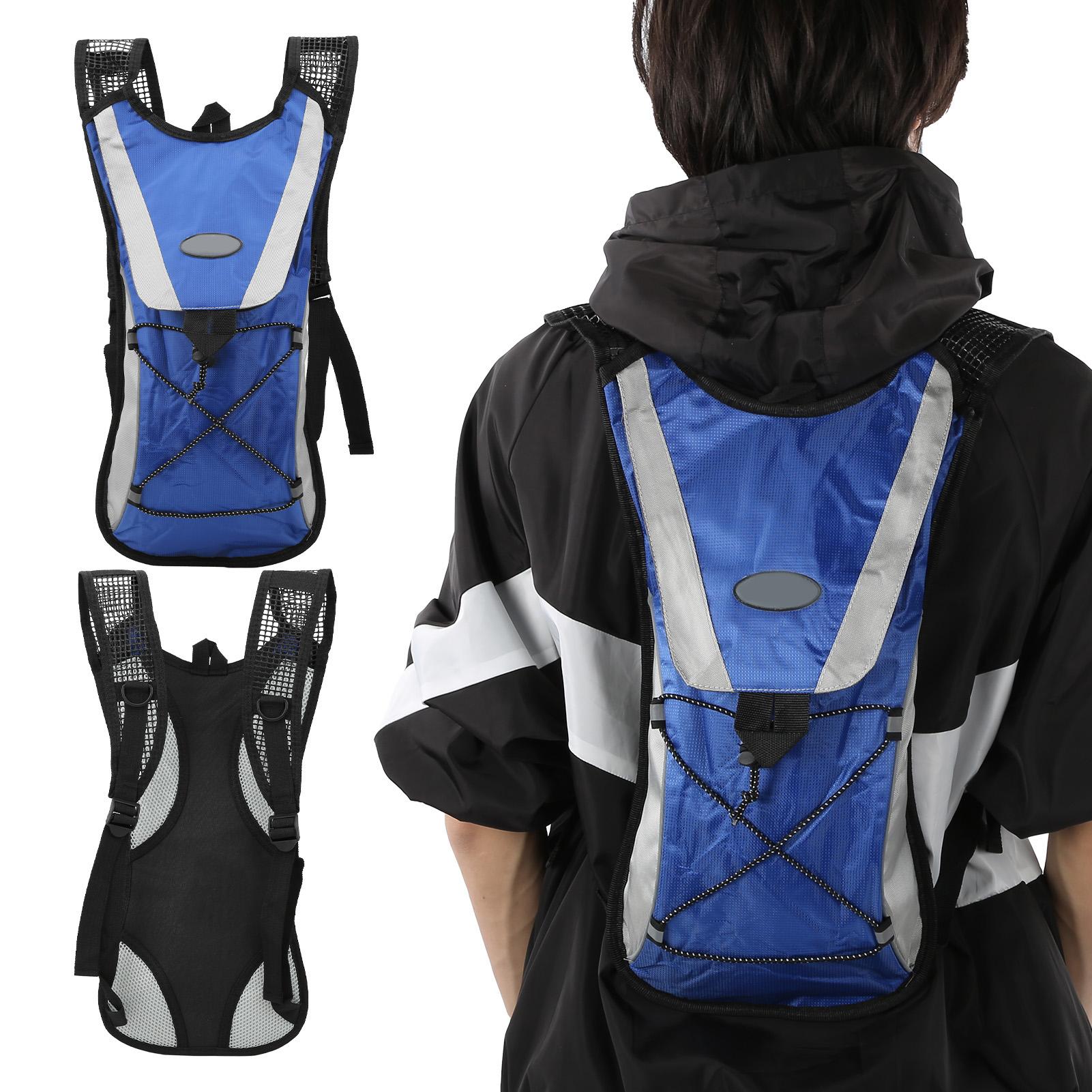 Waterproof Camping Cycling Backpack Portable Sports Bicycle Hydration Bag 2L Blue
