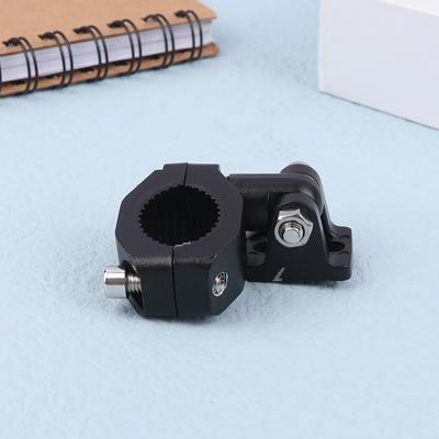 1 support de fixation pour phare LED de moto, support de lampe auxiliaire pour feu antibrouillard
