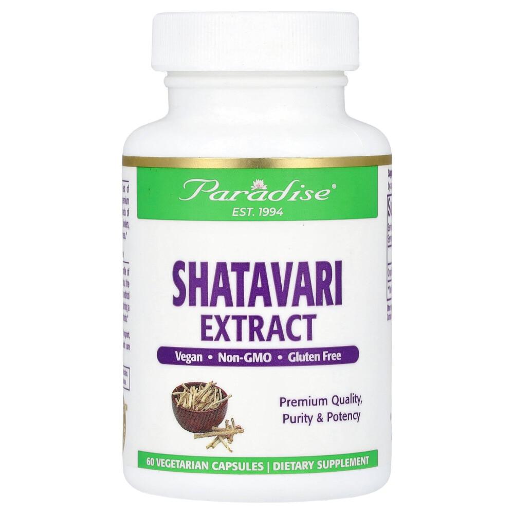 Paradise Herbs Shatavari Veggie Capsules 60 Count