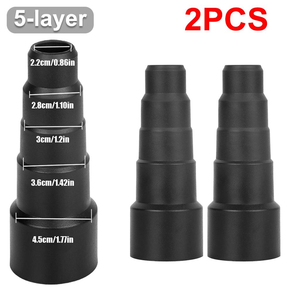 1-3pcs 22mm 28mm 30mm 36mm 45mm Connector Universal Vacuum Cleaner Hose Adapter Dust Collector 4-layer/5-layer Connection