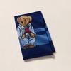 Ralph Lauren Denim Polo Bear Throw Blanket Hmpobedhr220089410