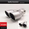 Compatible Cheetah S6, Santa Fe, Journey, and Freemont One-in-Two Exhaust Tailpipe Muffler