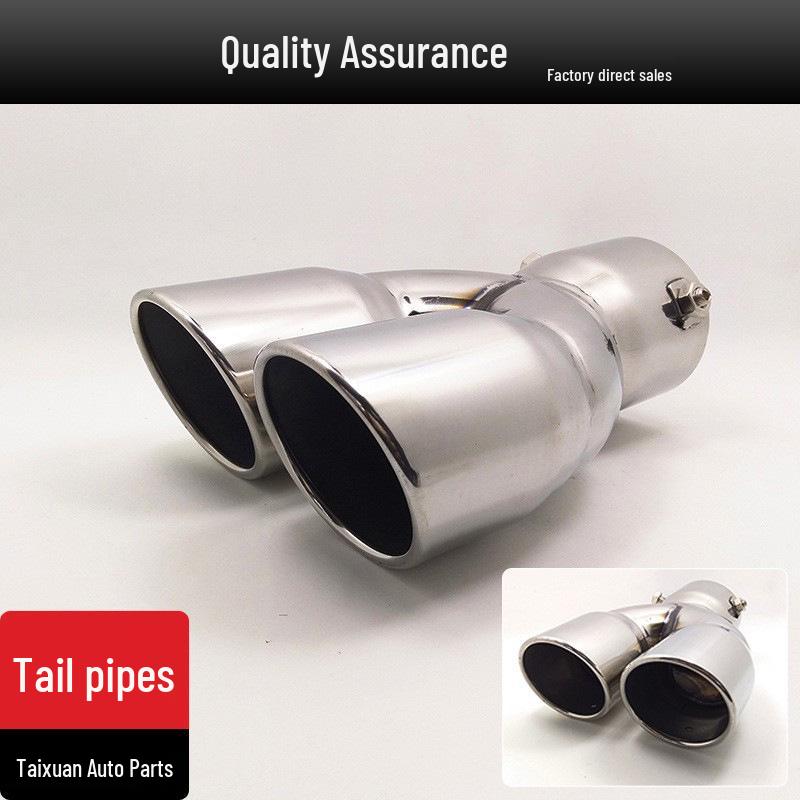 

Совместимый Cheetah S6, Santa Fe, Journey и Freemont Глушитель выхлопной трубы «Два в одном» Taicheng