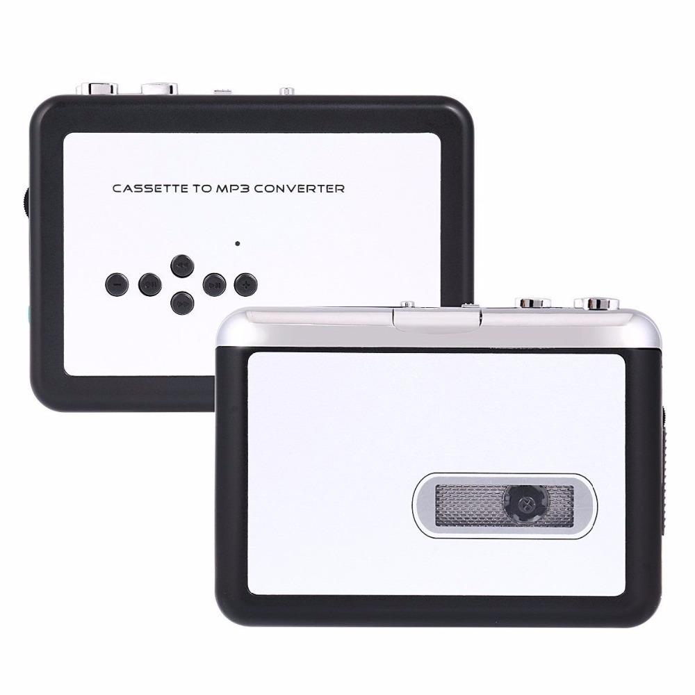 New USB Cassette Player Portable Converter Recorder Convert Tapes to Digital MP3