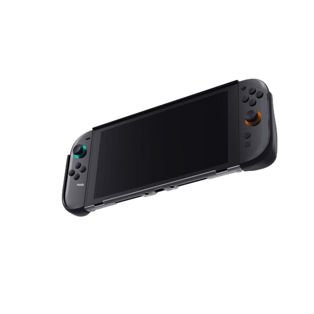 Black Rubberized Protective Case for Nintendo Switch 2 Console with Handle