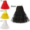 Soft Mesh Gauze Half Body Petticoat For Flare Puffy Skirts
