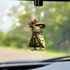Fun Acrylic Dragon Car Rearview Mirror Hanging Decoration Keychain Pendant For Stylish Flair
