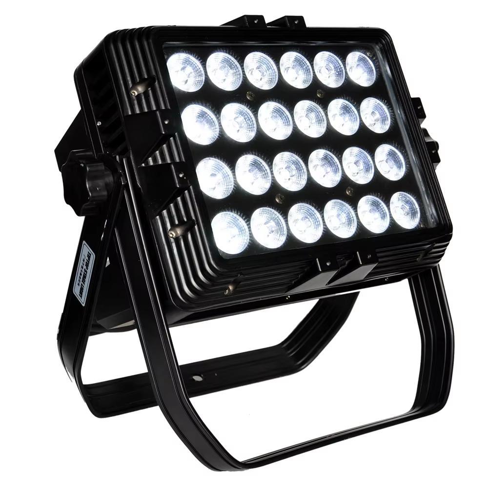 Outdoor Waterproof Stage Light 24x18W RGBWA UV 6 In 1 LED Square Par Light DJ Disco Equipment Lighting Atmosphere