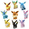 Pikachu Peluche Eevee Family Plush Flareon Vaporeon Espeon Umbreon Leafeon Sylveon Pikachu Stuffed Doll Anime Toys Kid Gifts
