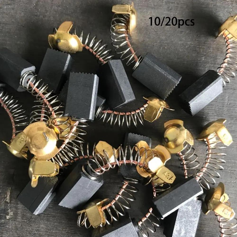 10/20pcs High Quality 5x8x13mm Rotary Tool Generic Carbon Brushes Motors Spare Parts Mini Drill Electric Grinder Replacement
