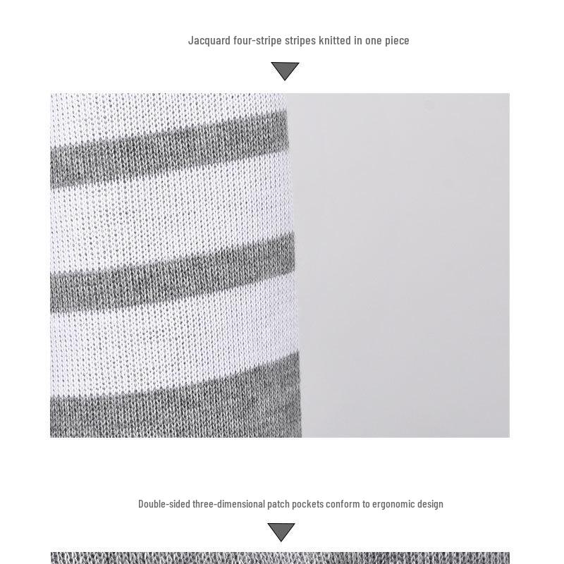 TB BROWIN2025 Fall/Winter Four-Stripe Raglan Sleeve Korean Casual Jacket