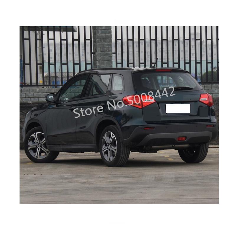 For Suzuki Vitara 2016 2017 2018 2019 2020 Car Front Fog Light Lamp Frame Styling ABS Chrome Cover Trim Part Molding 2PCs