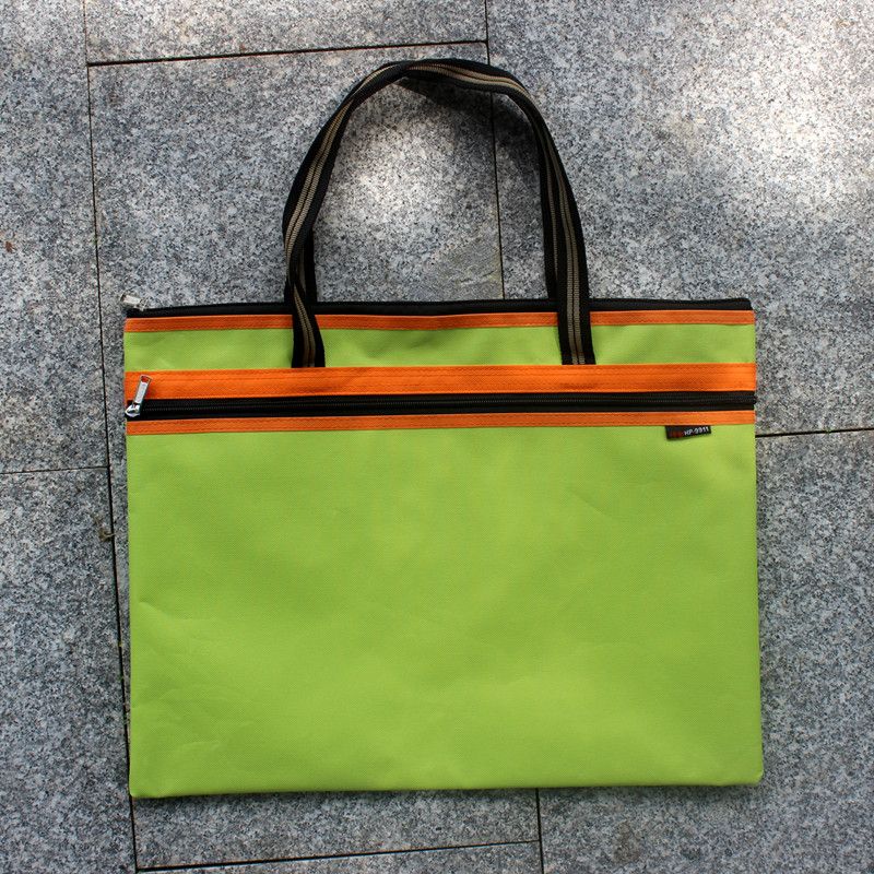 

Extra Large A3 Folder Storage Portable Document Bag Student Art Bag 8K Drawing Board Bags 8 Open Procedure DWG Paper Bag Light green