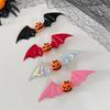 Dark Series Halloween Headwear Multi-Color Pumpkin Devil Bat Wings Side Headwear Hair Clip Funny Devilish Accessory For Parties