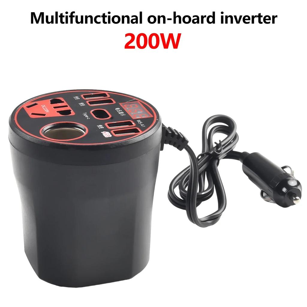 Computers DC V USB Output Car Power Inverter Socket USB Cable Length Chargeable Usage Large Capacity Output Power