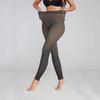 Plus Size Leggings Nine-point Round Machine Fake Meat-through Thermal Pants Seamless Crotch Fleece Leggings Women