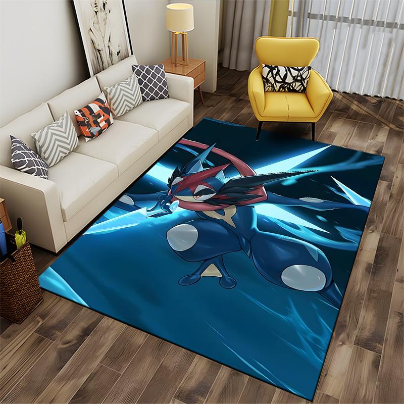Greninja Printed Custom Carpet Non-Slip Mat Personalized Design Home Decoration Living Room Bedroom Washable