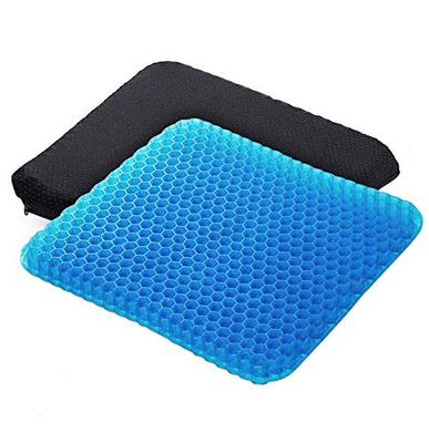Gel Cushion [Third Generation, Featuring Japan's Original Gel Technology] Double-Layer Design, Zero-Gravity Cushion, High Rebound, Breathable, Pressur