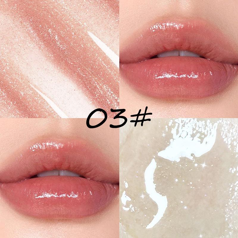 

Яркий блеск для губ Tipsy, блестящая глазурь для губ Beep Lip Fine Twinkle, прозрачная глазурь для губ, простой макияж для школьницы