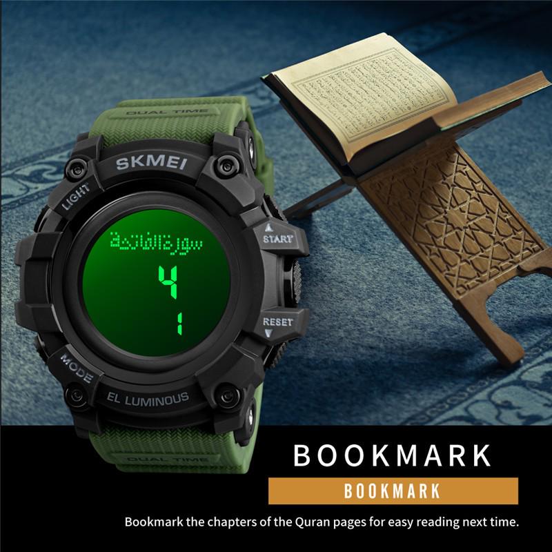 waterproof watch with compass