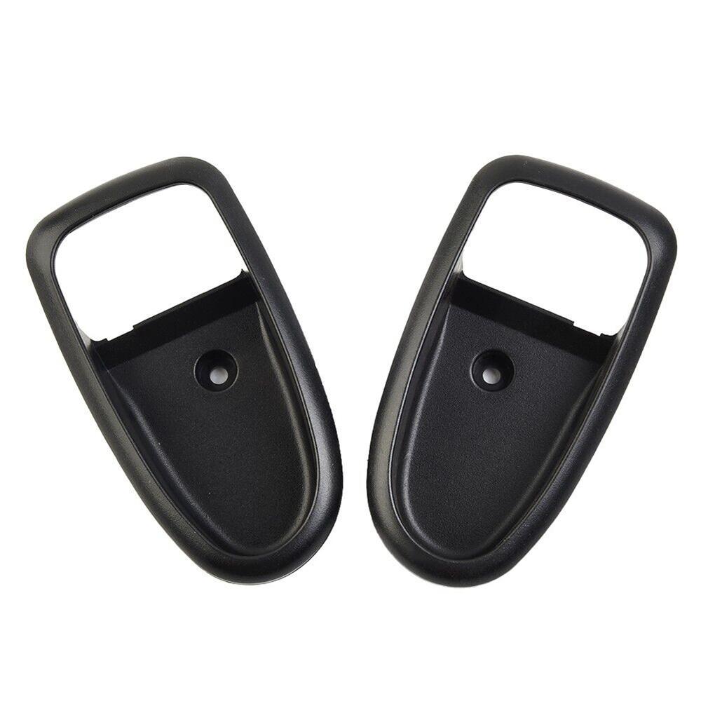 2Pcs Left & Right Interior Door Handle Cover Bezel Trim For Hyundai Elantra 2001-2006
