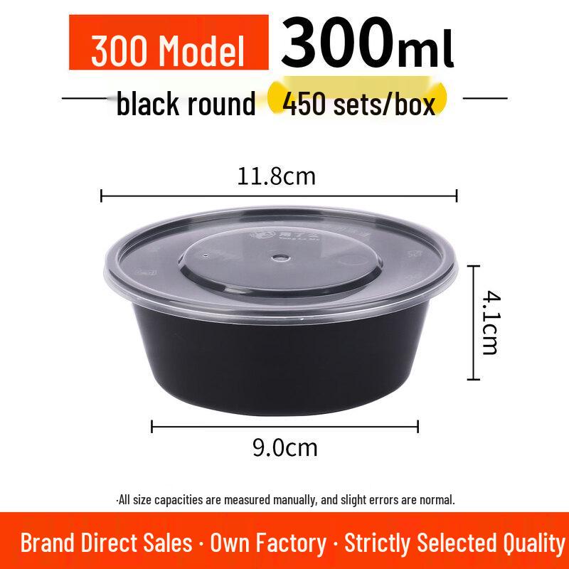 Disposable Rice Husk Food Bowls with Lids