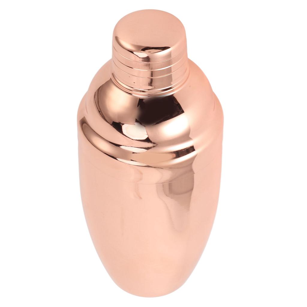Cocktail Shaker 304 Edelstahl Roségold 500ml Cocktail Shaker Mixer für Bars Partys
