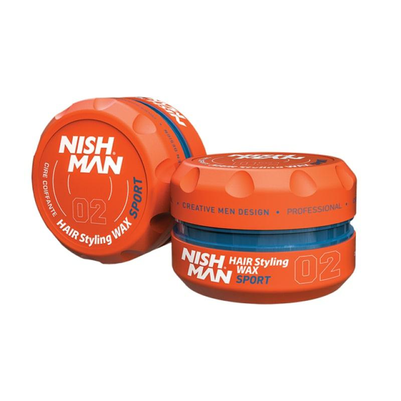 Nishman Hair Styling Wax 02 Sport Pomada Do Włosów 150 Ml