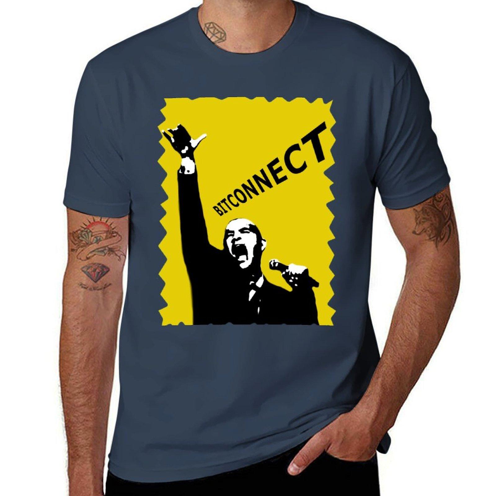 Bitconnect Speech 5 Tshirt Active Wear Sports Tshirt For Unisex S