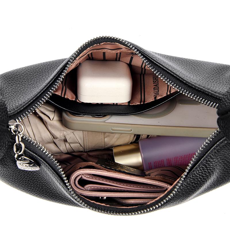 Fashionable Women's Crossbody Bag, Casual Retro Shoulder Bag, Soft Leather Texture, Women's Fashionable Simplicity, European Trend Retro