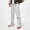 Li-Ning Classic Logo Print Loose Knit Jogger Sweatpants Men Bottoms Grey AKLT073-5